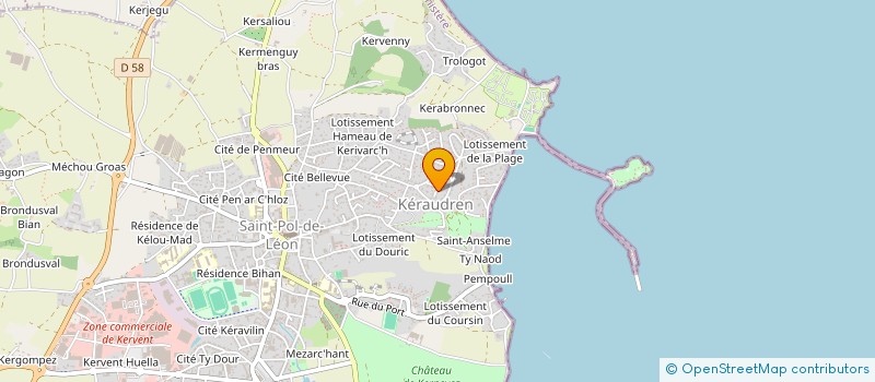 localisation de l'entreprise RIVES DE SAINT POL  SAINT-POL-DE-LEON