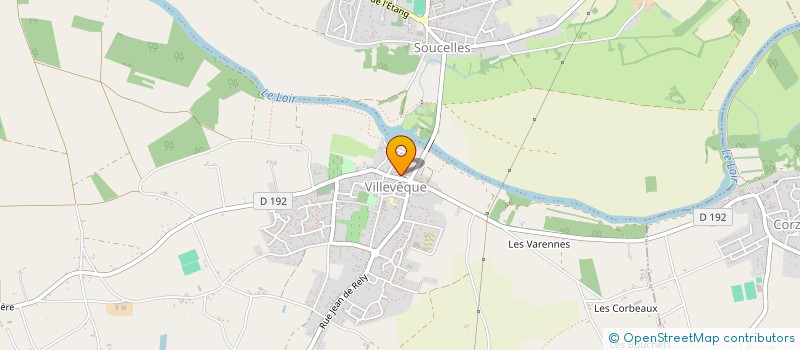 localisation de l'entreprise RIVES DU LOIR EN TRANSITION  RIVES-DU-LOIR-EN-ANJOU