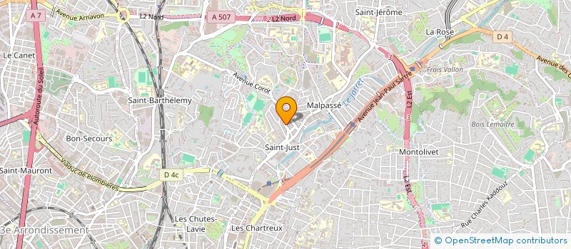 localisation de l'entreprise RIVES ET LIGNES  MARSEILLE