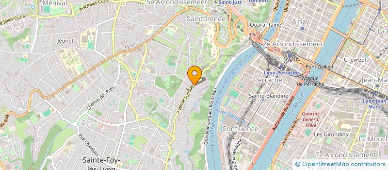 localisation de l'entreprise RIVESCONSULTING à SAINTE-FOY-LES-LYON
