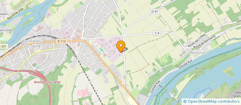 localisation de l'entreprise RIVETANCHE  FRENEUSE