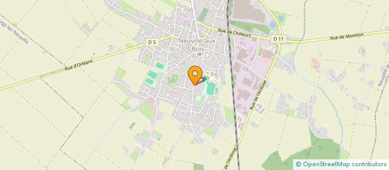 localisation de l'entreprise RIVEY à NEUVILLE-AUX-BOIS