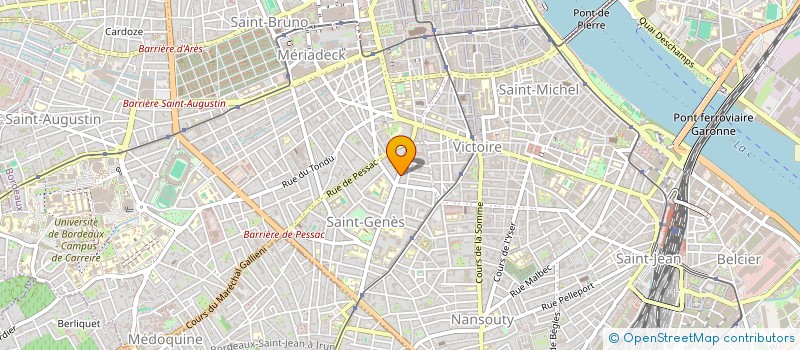 localisation de l'entreprise RIVHA  BORDEAUX