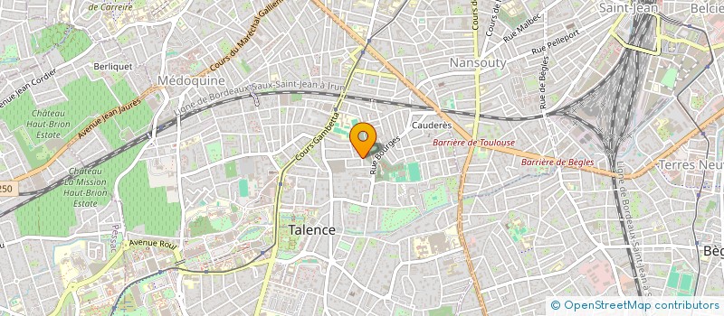 localisation de l'entreprise RIVI  TALENCE