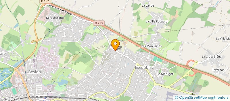 localisation de l'entreprise RIVIA  LA BAULE-ESCOUBLAC