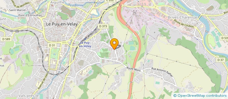 localisation de l'entreprise RIVIER - BORELLY - NARCE  LE PUY-EN-VELAY
