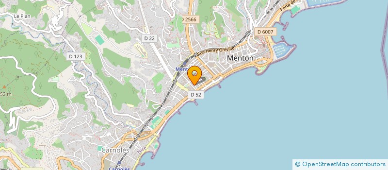 localisation de l'entreprise RIVIERA 06 RENOVATION à MENTON