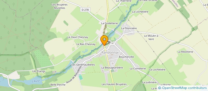 localisation de l'entreprise RIVIERA à TOUROUVRE AU PERCHE