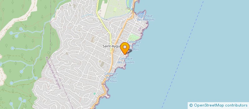 localisation de l'entreprise RIVIERA 83 à FREJUS