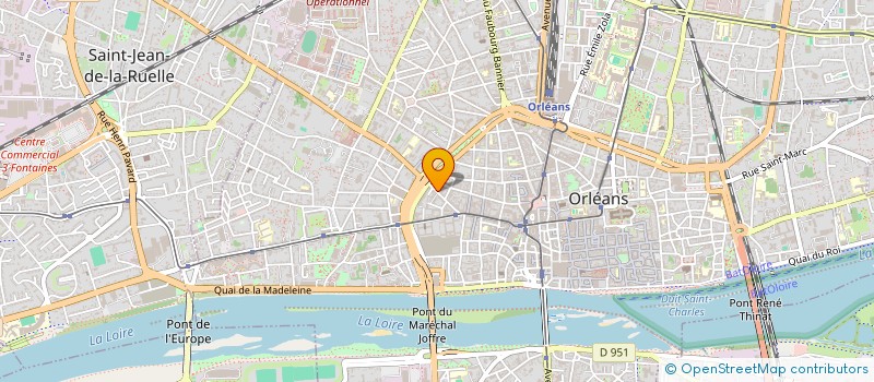 localisation de l'entreprise RIVIERA à ORLEANS