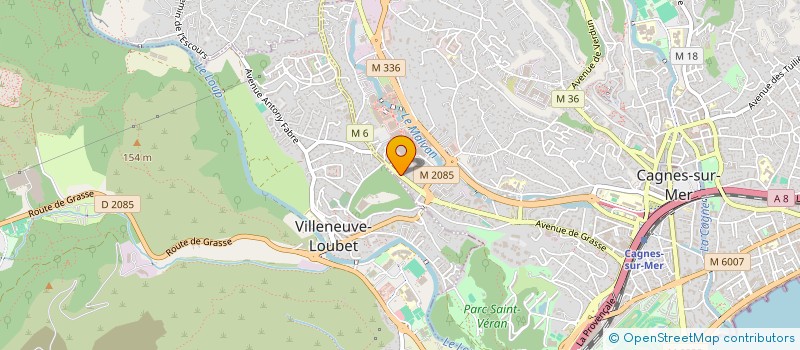 localisation de l'entreprise RIVIERA ADVANCE PERFORMANCE à CAGNES-SUR-MER