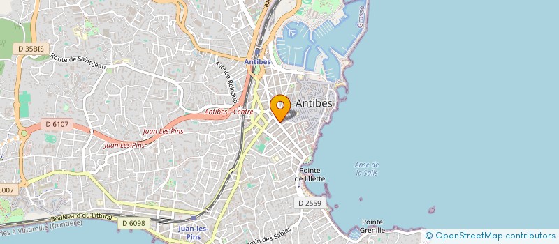 localisation de l'entreprise RIVIERA ASIA à ANTIBES