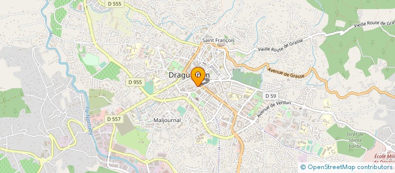 localisation de l'entreprise RIVIERA AUDITION à DRAGUIGNAN