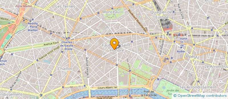 localisation de l'entreprise RIVIERA BOETIE à PARIS