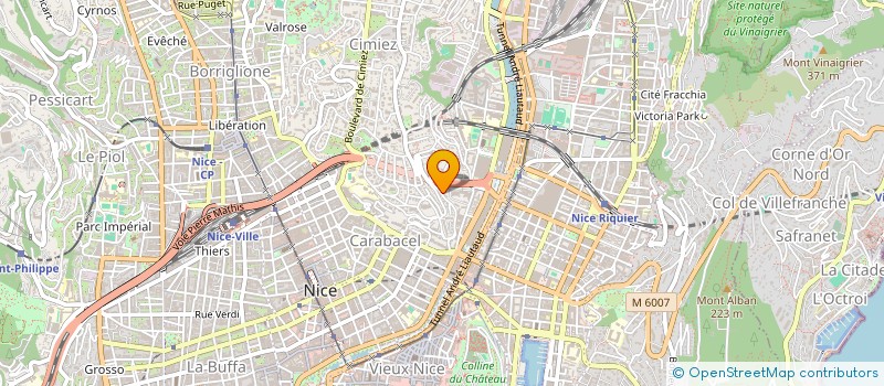 localisation de l'entreprise RIVIERA CHAUFFEUR VTC  NICE