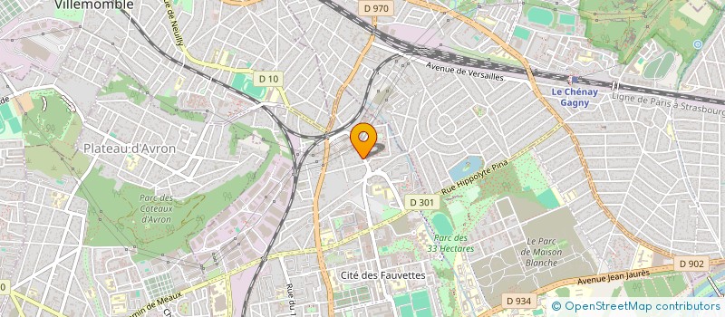 localisation de l'entreprise RIVIERA COMMERCE CENTER  NEUILLY-SUR-MARNE