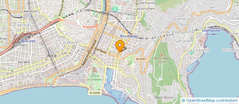localisation de l'entreprise RIVIERA CUISINES à NICE