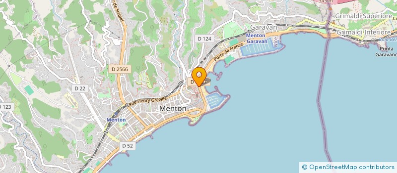 localisation de l'entreprise RIVIERA DATCHA à MENTON