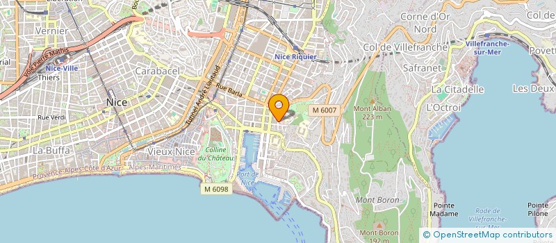 localisation de l'entreprise RIVIERA DELICES à NICE