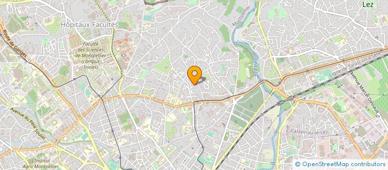 localisation de l'entreprise RIVIERA DEVELOPPEMENT à MONTPELLIER