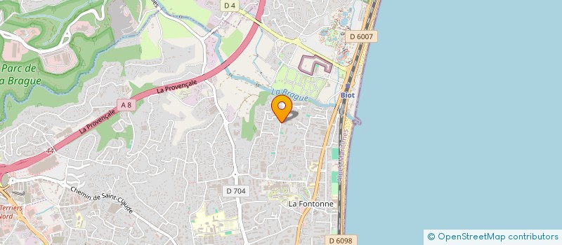localisation de l'entreprise RIVIERA DUO DRIVE à ANTIBES