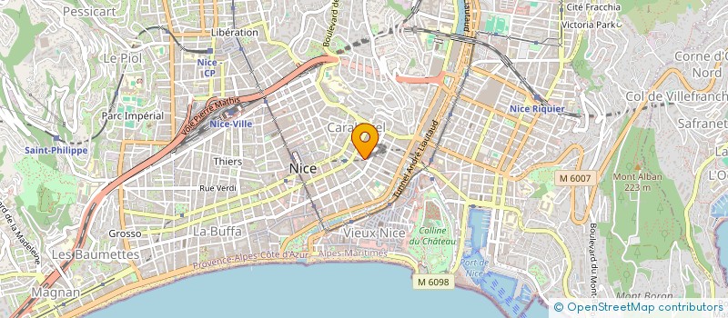 localisation de l'entreprise RIVIERA FAST CAR à NICE