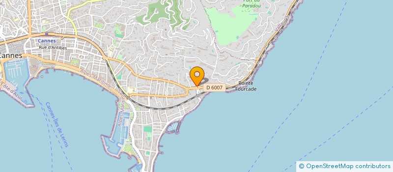 localisation de l'entreprise RIVIERA FLANDRES à CANNES