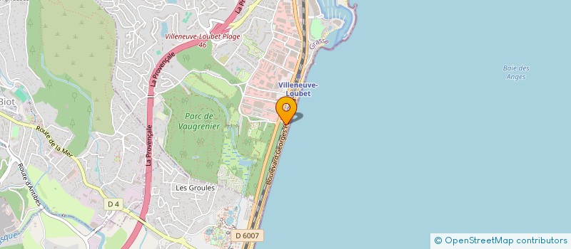 localisation de l'entreprise RIVIERA FUITE DETECTION à VILLENEUVE-LOUBET