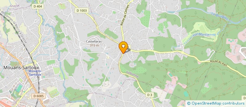 localisation de l'entreprise RIVIERA HEALTH CENTRE  VALBONNE