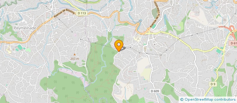 localisation de l'entreprise RIVIERA HOLDING  GRASSE