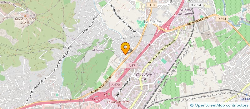 localisation de l'entreprise RIVIERA HOUSING  LA FARLEDE