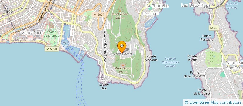 localisation de l'entreprise RIVIERA INVEST  NICE