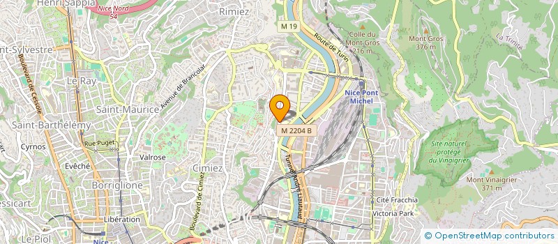 localisation de l'entreprise RIVIERA LIMOUSINE SERVICES à NICE