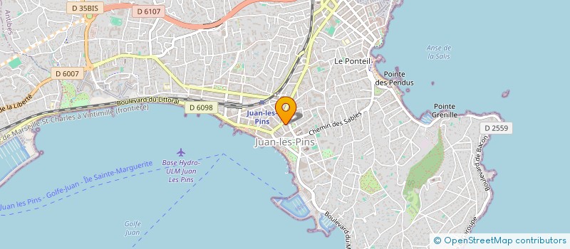 localisation de l'entreprise RIVIERA LOCATION  ANTIBES