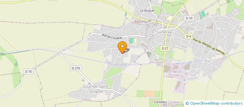 localisation de l'entreprise RIVIERA PATRIMOINE  GRUCHET-SAINT-SIMEON