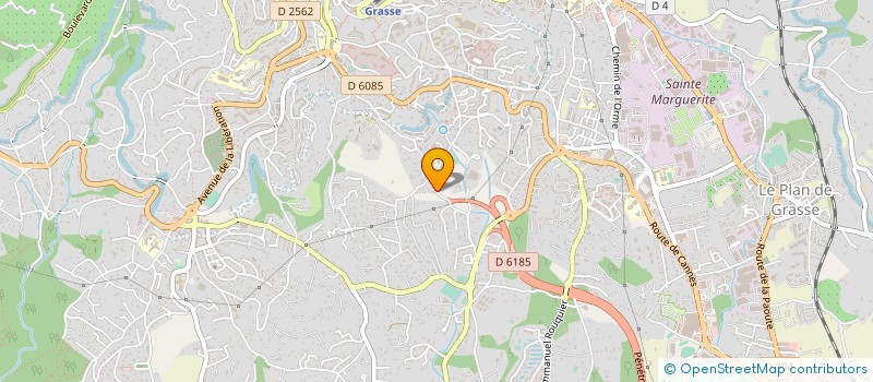 localisation de l'entreprise RIVIERA POOL CONCEPT à GRASSE