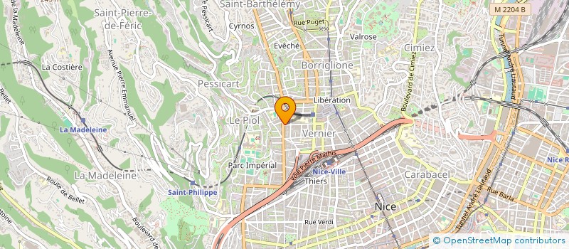 localisation de l'entreprise RIVIERA SERVICES à NICE