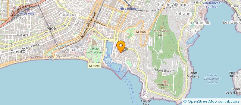 localisation de l'entreprise RIVIERA SOLS SERVICES à NICE