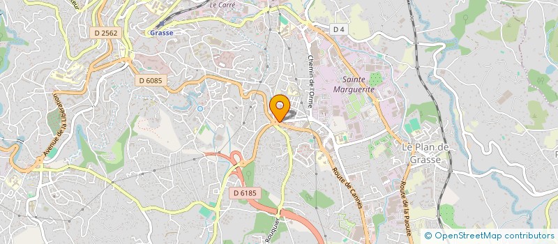 localisation de l'entreprise RIVIERA STONE à GRASSE