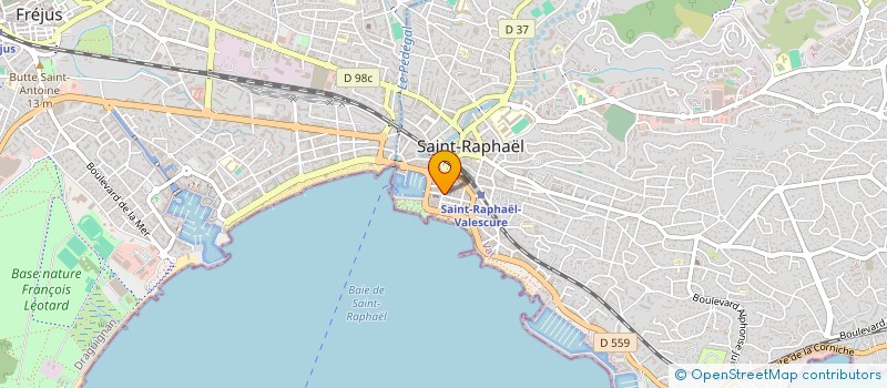 localisation de l'entreprise RIVIERA STYL à SAINT-RAPHAEL