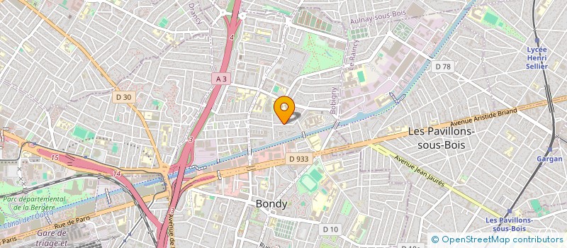 localisation de l'entreprise RIVIERA SWEET CONSTRUCTIONS  BONDY