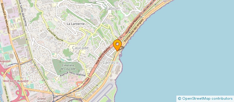 localisation de l'entreprise RIVIERA TRANSACTIONS - GROUPE E.C.I à NICE