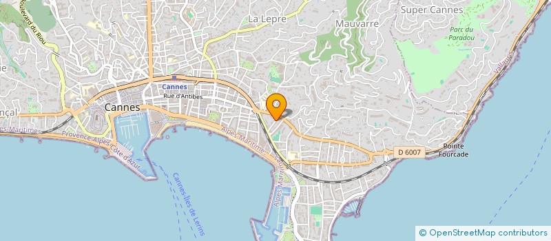 localisation de l'entreprise RIVIERA VALET à CANNES
