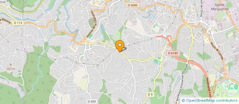 localisation de l'entreprise RIVIERA VIBES  GRASSE