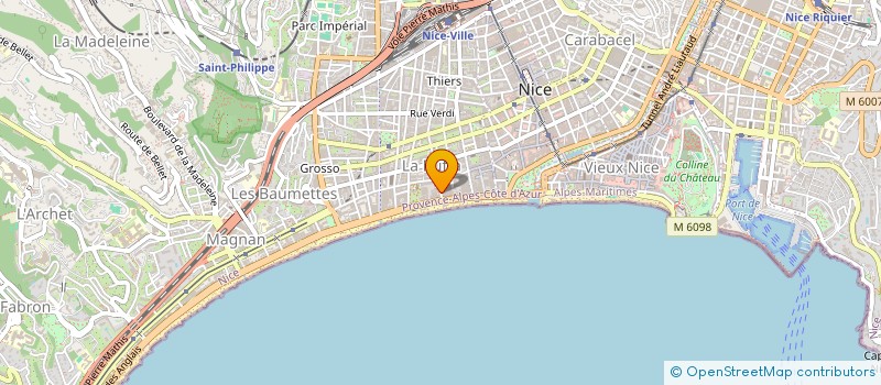 localisation de l'entreprise RIVIERA VTC  NICE