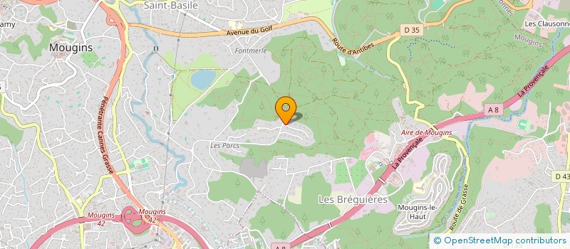 localisation de l'entreprise RIVIERA WEALTH MANAGEMENT à MOUGINS