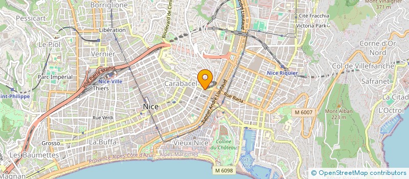 localisation de l'entreprise RIVIERAHOME  NICE