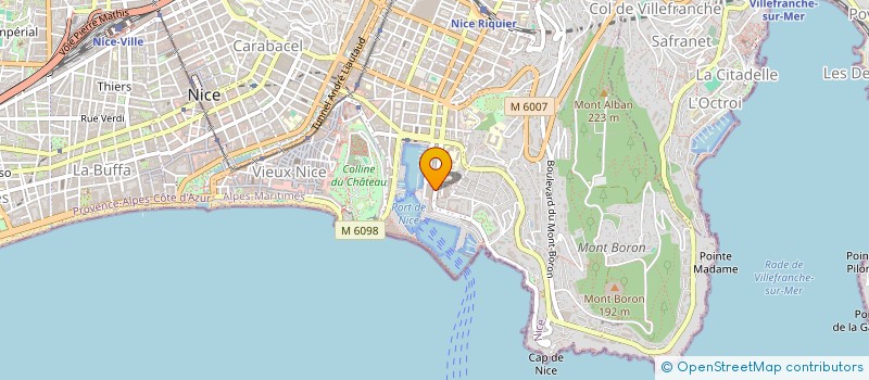 localisation de l'entreprise RIVIERARIDE AUTOS à NICE