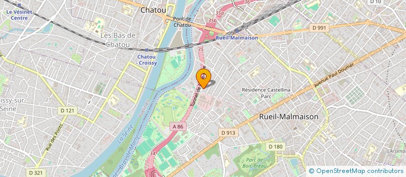 localisation de l'entreprise RIVIERE à RUEIL-MALMAISON