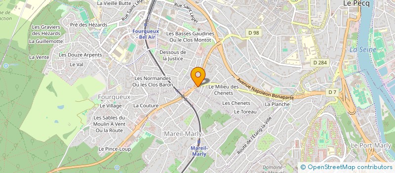 localisation de l'entreprise RIVIERE  SAINT-GERMAIN-EN-LAYE